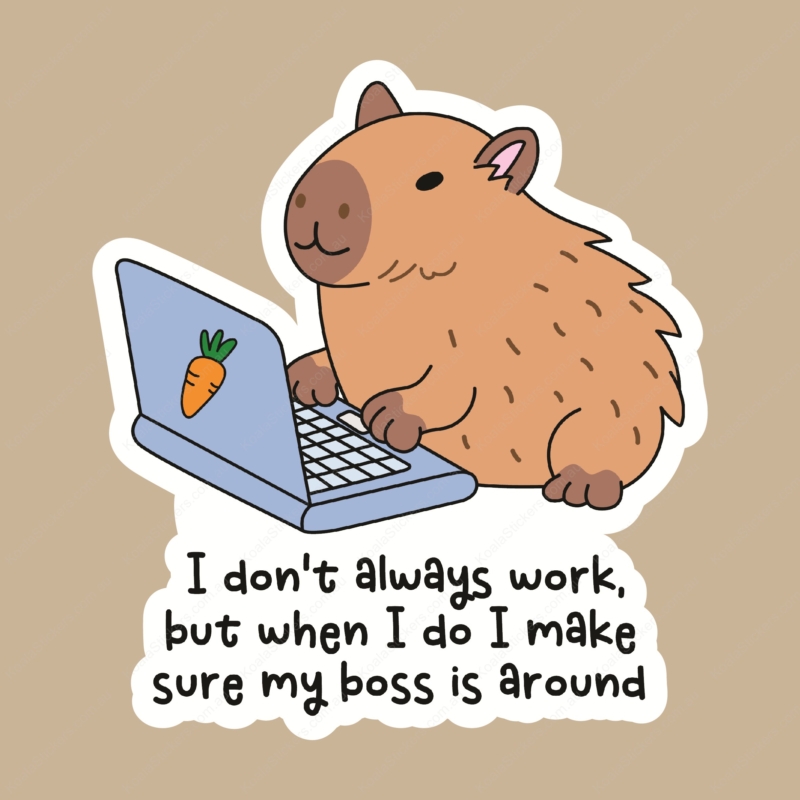 Koala Stickers: Boss Around Sticker