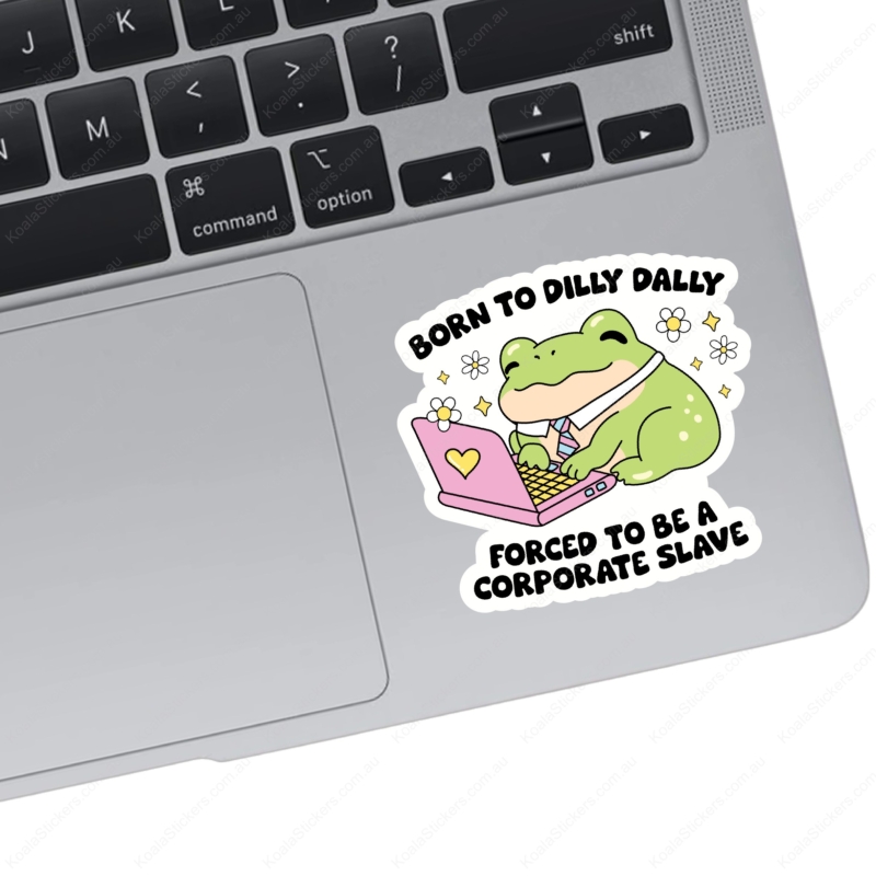 Koala Stickers: Corporate Slave Sticker - Image 2