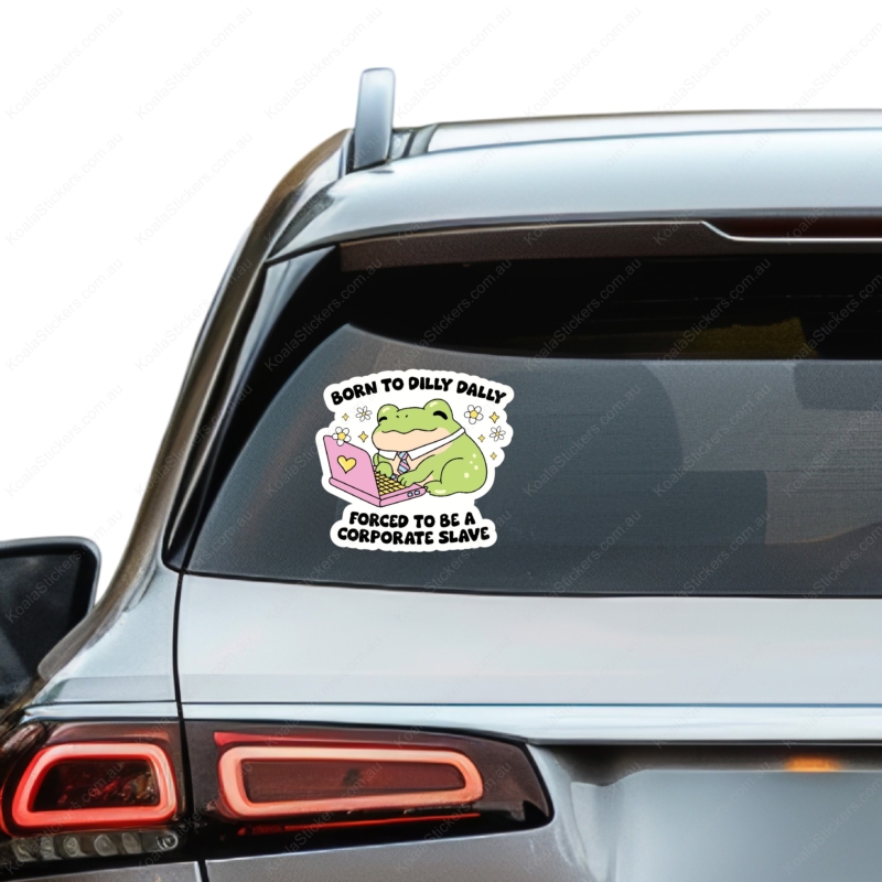 Koala Stickers: Corporate Slave Sticker - Image 7