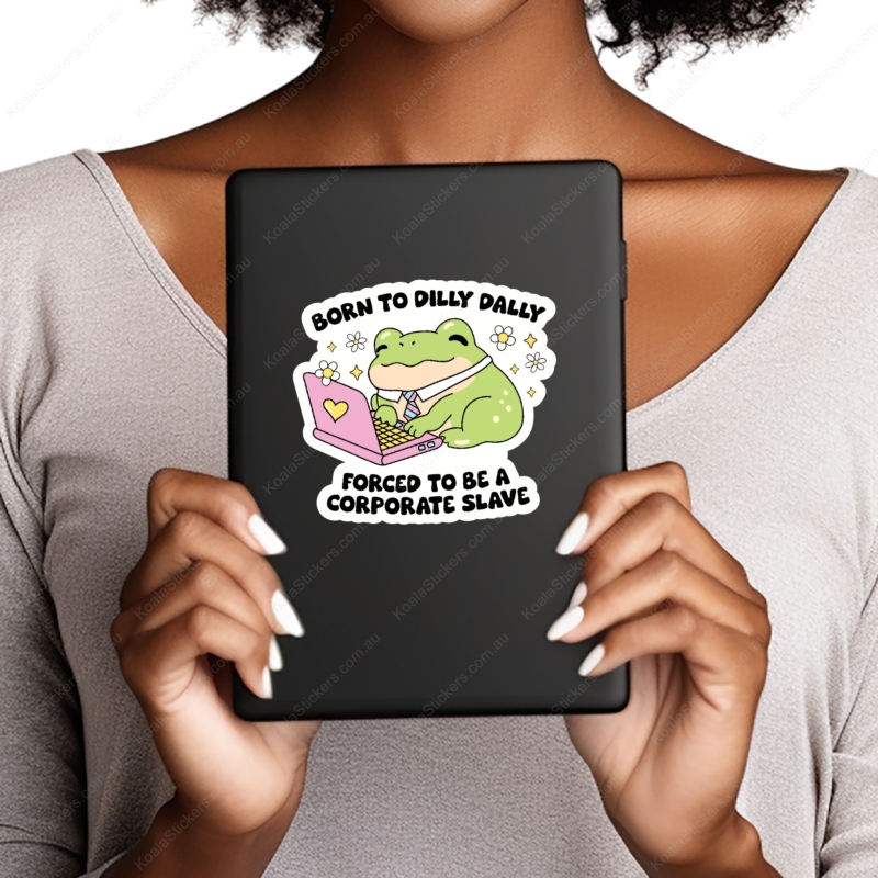 Koala Stickers: Corporate Slave Sticker - Image 8