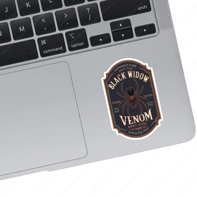 Koala Stickers: Black Widow Potion Sticker - Image 2