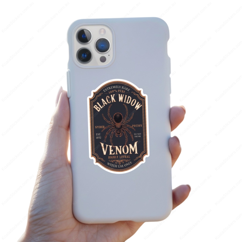 Koala Stickers: Black Widow Potion Sticker - Image 3