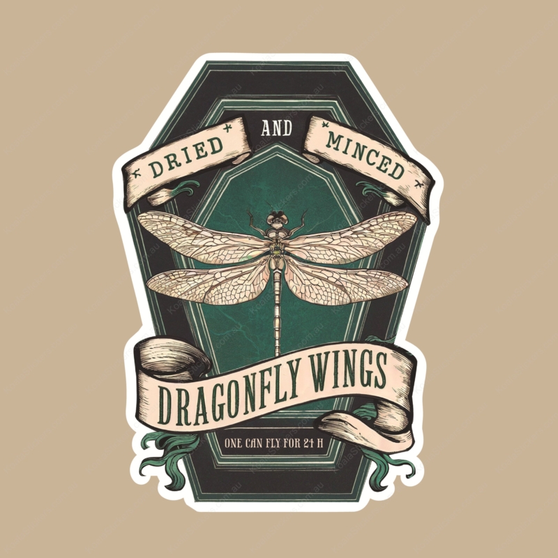 Koala Stickers: Dragonfly Wing Potion Sticker